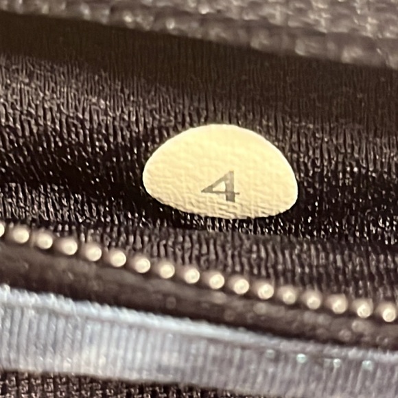 🌻 Lululemon Size 4 Cropped Leggings Reflective Side stripes Mesh Navy and Gray - Picture 3 of 14